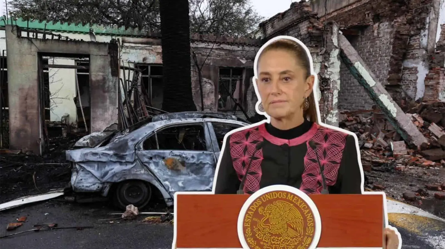 Sheinbaum evita hablar del ataque con coche bomba en Zacatecas; anuncia informe para el viernes