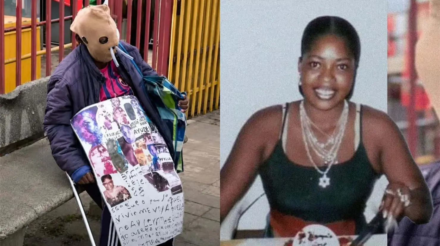 Así lucía María Consuelo Córdoba antes del ataque de su exesposo en el año 2000. Foto: Citytv