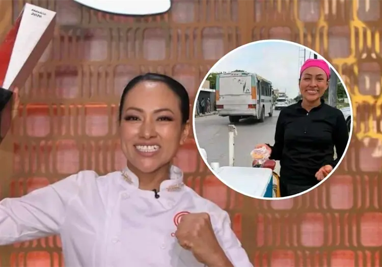 Claudia, ganadora de MasterChef 24/7, vuelve a vender comida en las calles de Tamaulipas