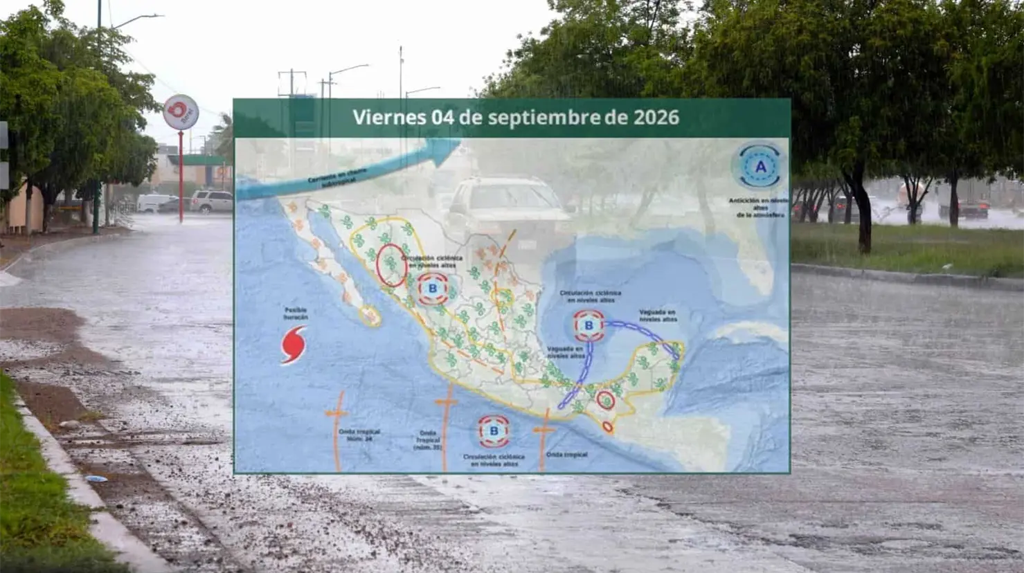 La sensación térmica alcanzará los 38 grados centígrados en la capital de Sonora. Foto: SMN