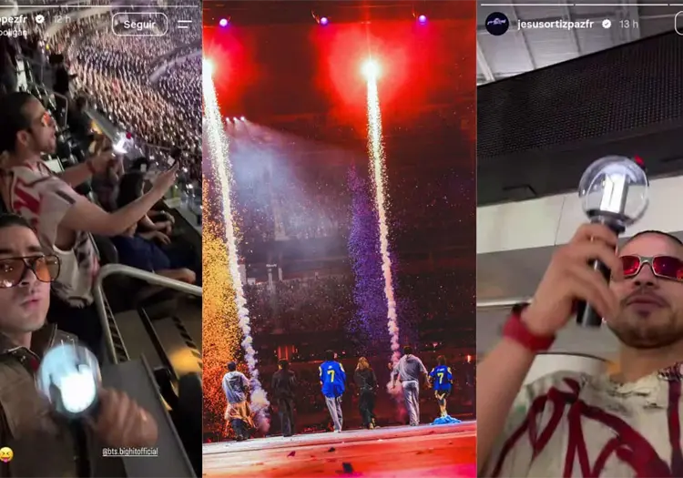 Fuerza Regida asiste a concierto de BTS en Los Ángeles ¿Habrá colaboración?