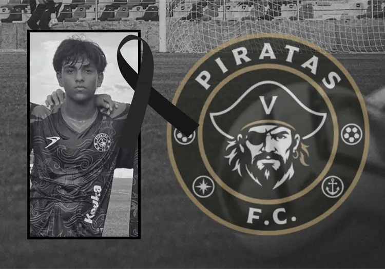 Muere Gael Uscanga, futbolista de 15 años de Piratas FC, durante entrenamiento en Veracruz