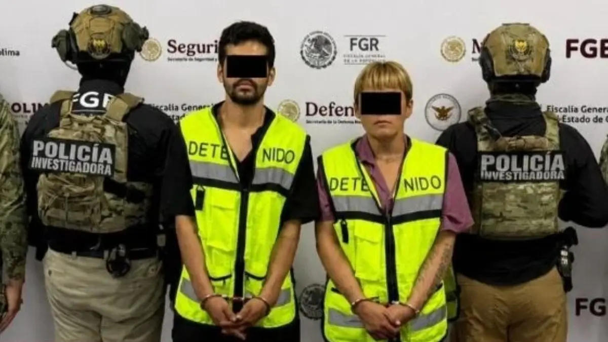 Autoridades de Colima informaron que los dos detenidos eran considerados objetivos por su presunta relación FUENTES: FGR