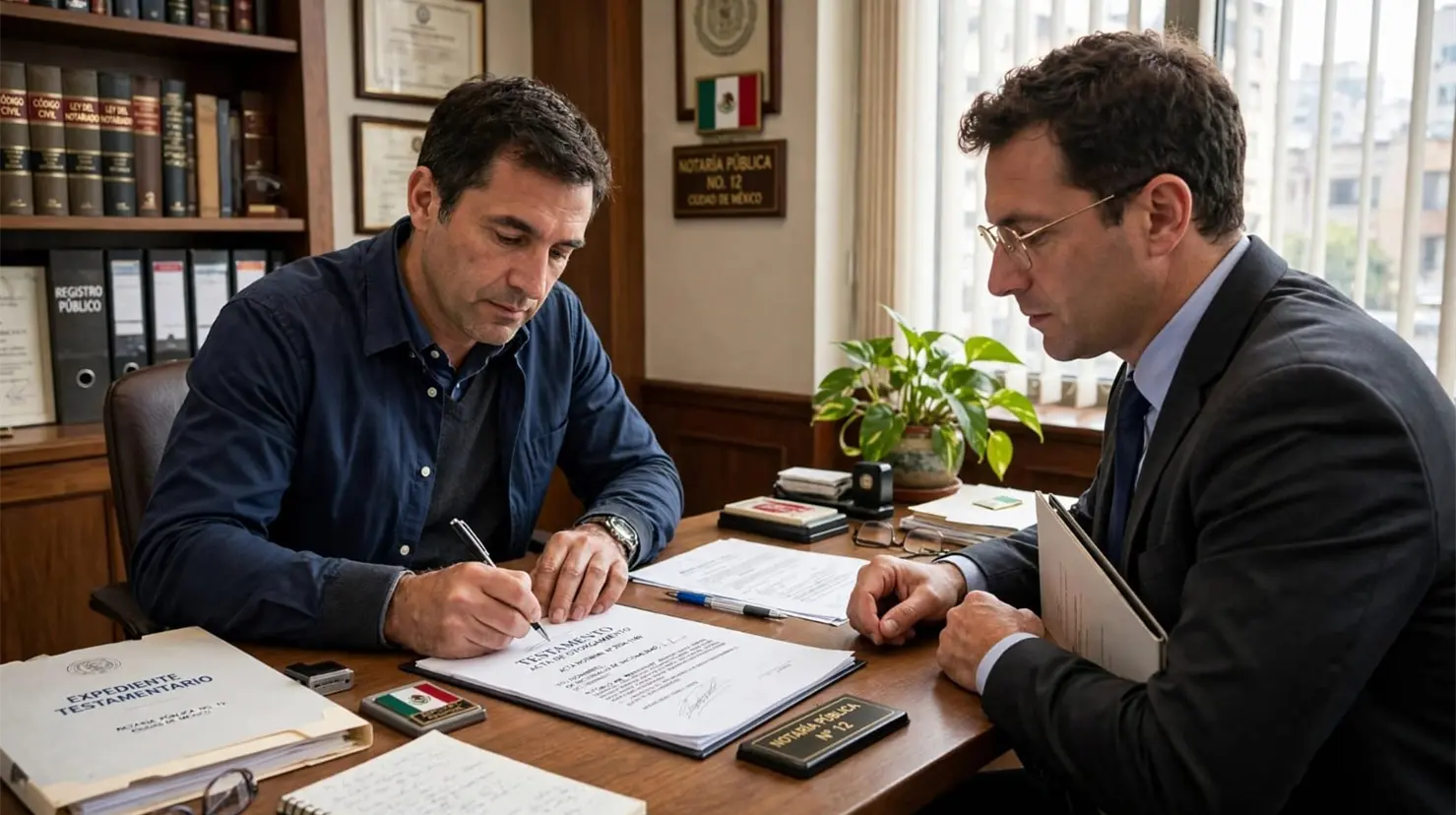 Tiene el testamento prioridad en notarías: Demetrio Guerra