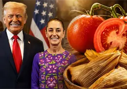 Trump afirma que EU no necesita nada de México, excepto “tamales y tomates”