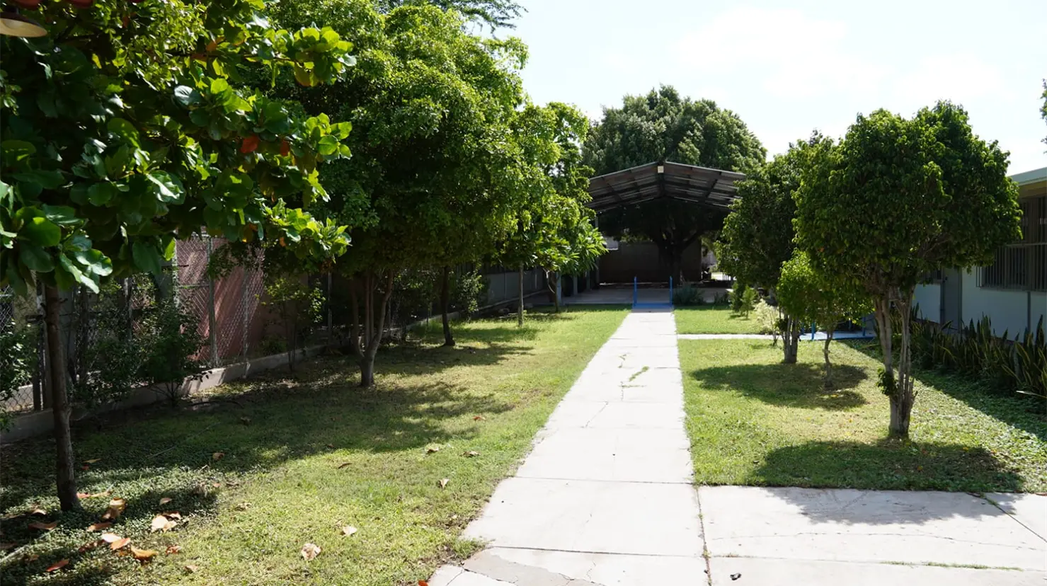 Los vientos y lluvias que llegaron a la región no ocasionaron daños ni tumbaron árboles en el plantel