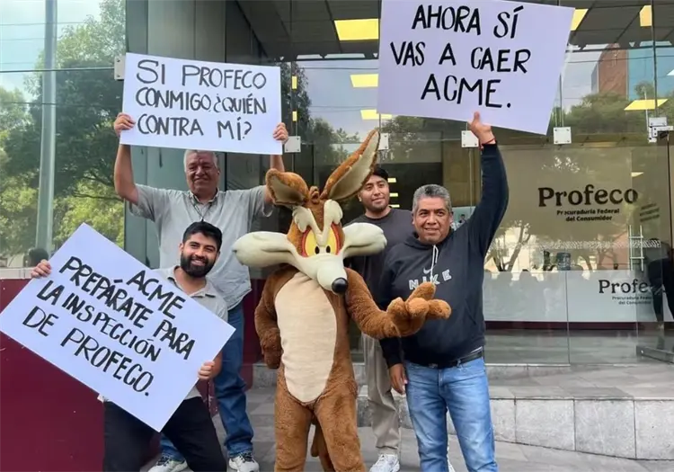 Coyote lleva a ACME ante Profeco por productos defectuosos