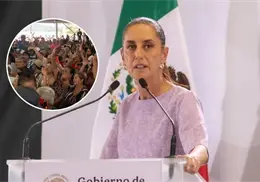 Gritos de “¡Fuera!”, un desmayo y acusaciones de “PRIAN”: así fue el evento de Sheinbaum en Colima