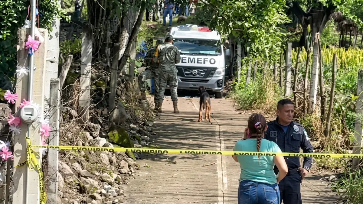 Los restos fueron encontrados cerca del tramo Tierra Colorada–Plan de Lima FUENTES: X