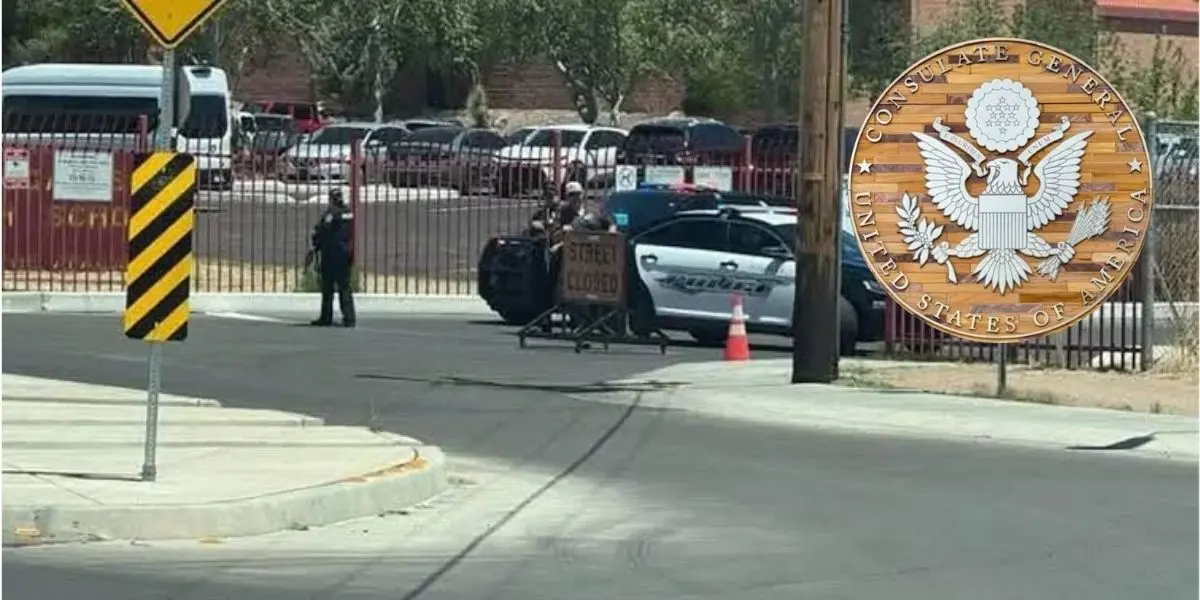 La ciudad fronteriza mantiene sus actividades habituales mientras autoridades permanecen pendientes de cualquier actualización oficial. (Créditos: El Heraldo de México)