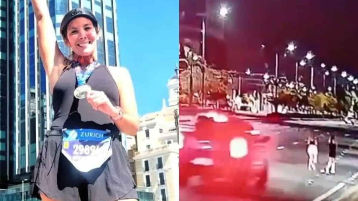 Mónica Martinich realizaba un entrenamiento junto a otros corredores cuando fue embestida por un vehículo FUENTES: X