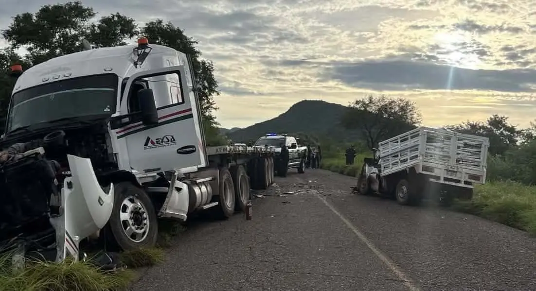 El accidente se registró a unos 30 kilómetros de Rosario TesopacoFoto: Internet