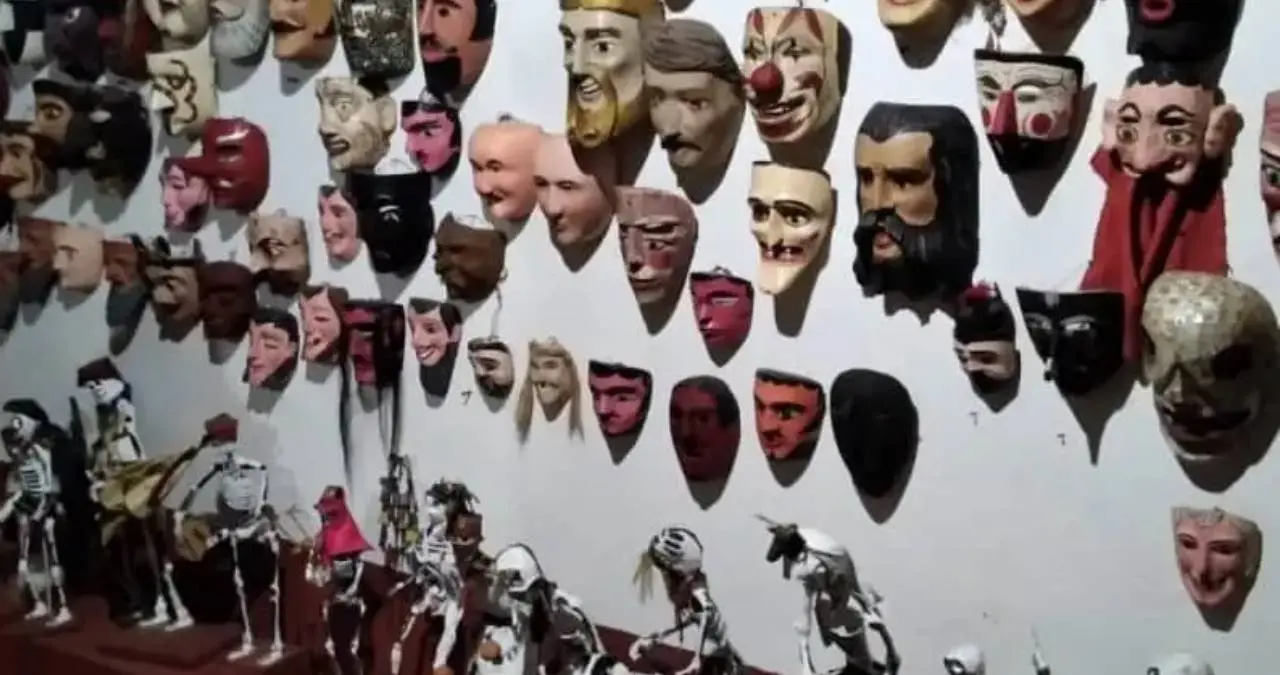 El museo cuenta con miles de máscaras con décadas de antigüedad. FOTO: INTERNET