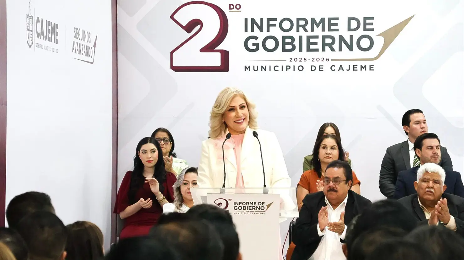 Claudia Santacruz, alcaldesa interina de CajemeFOTO: CORTESÍA