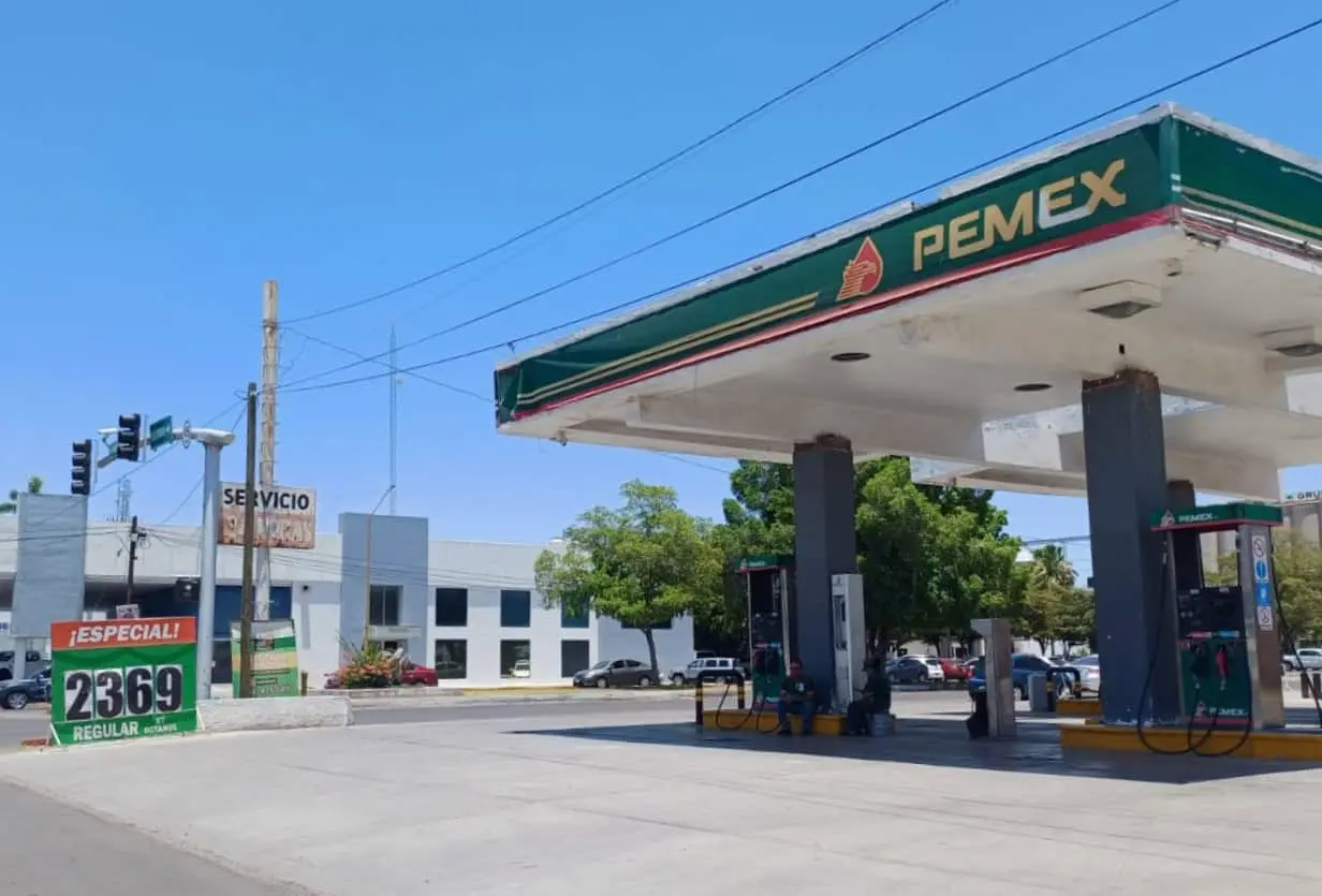 Estación gasolinera en Ciudad Obregón. Fuente: Diario del Yaqui