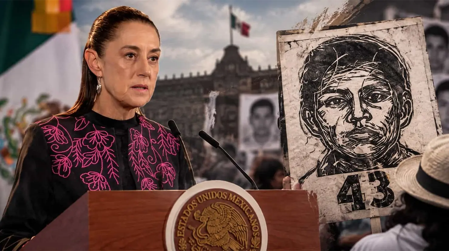 El caso Ayotzinapa llega así a los 12 años de la desaparición de los 43 normalistas, ocurrida entre la noche del 26 y la madrugada del 27 de septiembre de 2014 (Créditos: La Jornada)