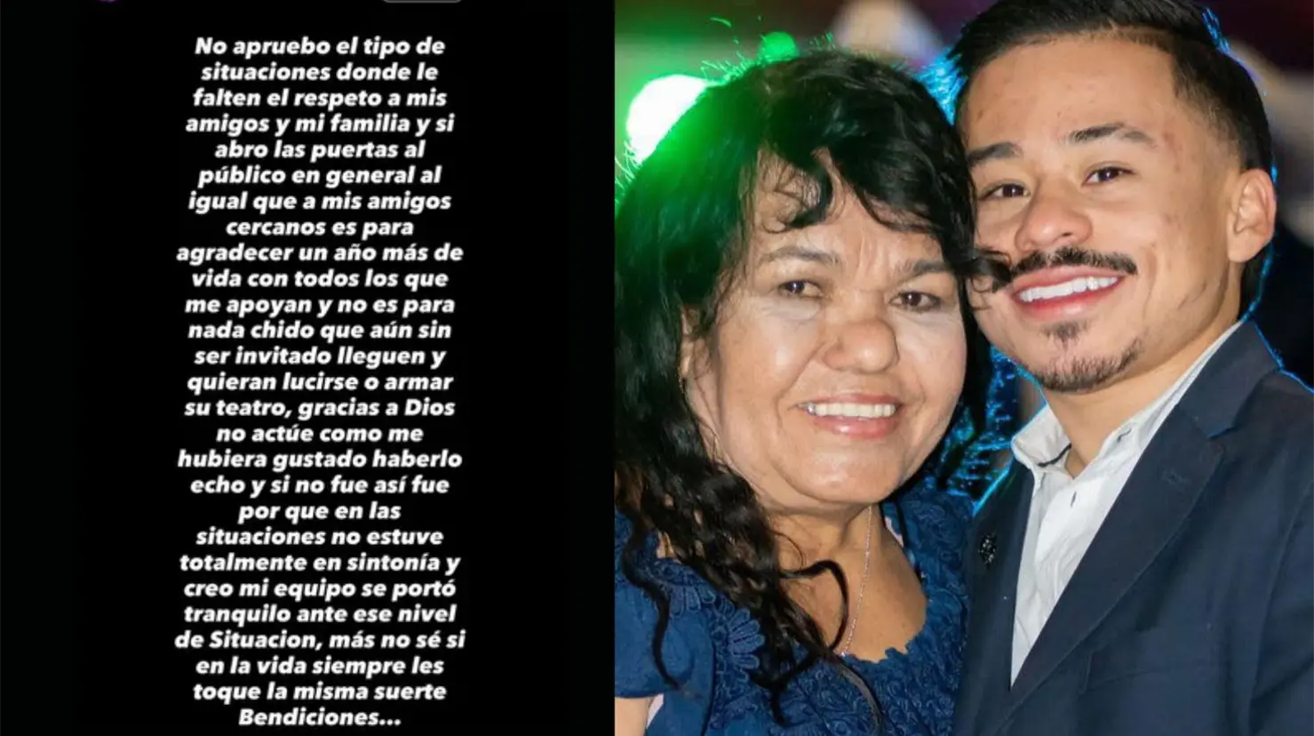“Gracias a Dios no actué como me hubiera gustado haberlo hecho”, señaló Abelito. Foto: Redes sociales