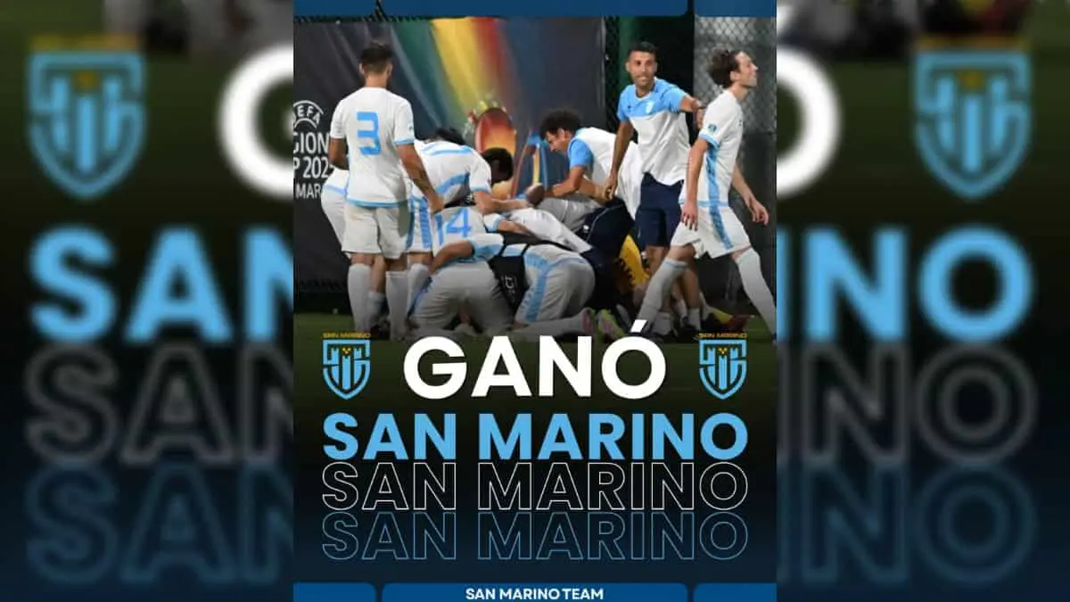 El equipo sanmarinense sorprendió con una contundente actuación en el torneo europeo y mantiene vivas sus aspiraciones de avanzar (Créditos: San Marino Fútbol)