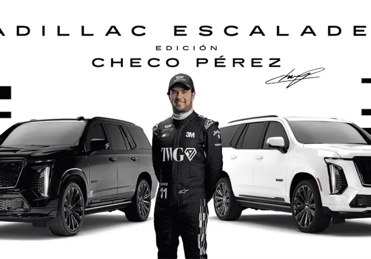 Cadillac presenta la Escalade-V de Checo Pérez; solo habrá 11 unidades en México