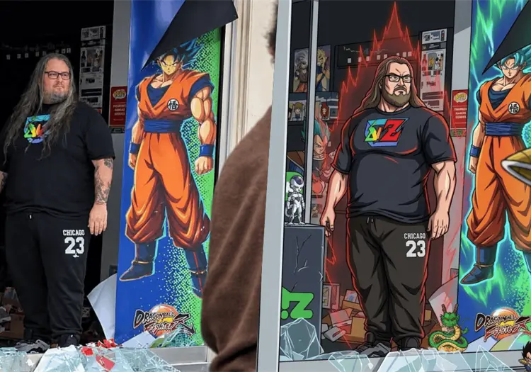 El “Goku de Niza” conquista las redes tras defender una tienda de videojuegos