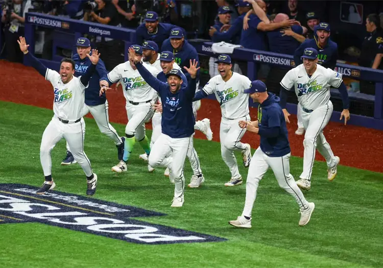 Rays navega a la Serie Mundial