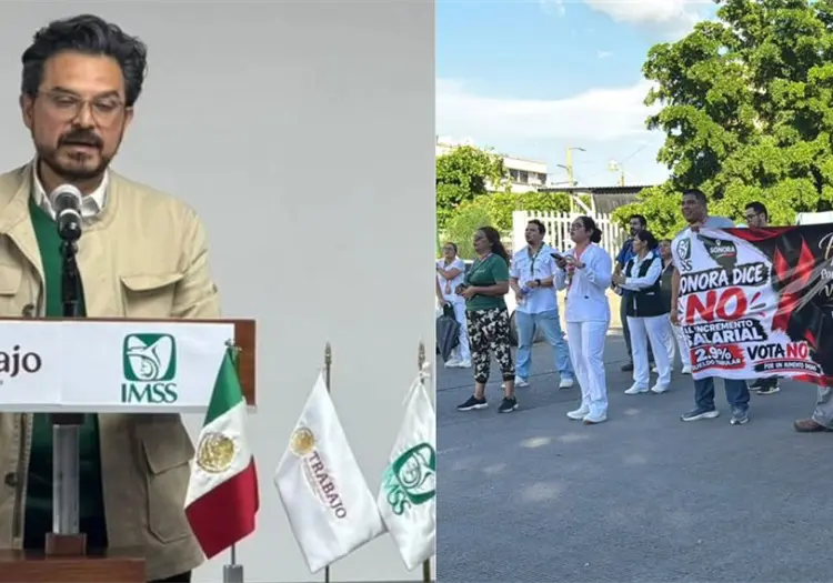 Anuncian aumento salarial de 8% a trabajadores del IMSS; así sería distribuido