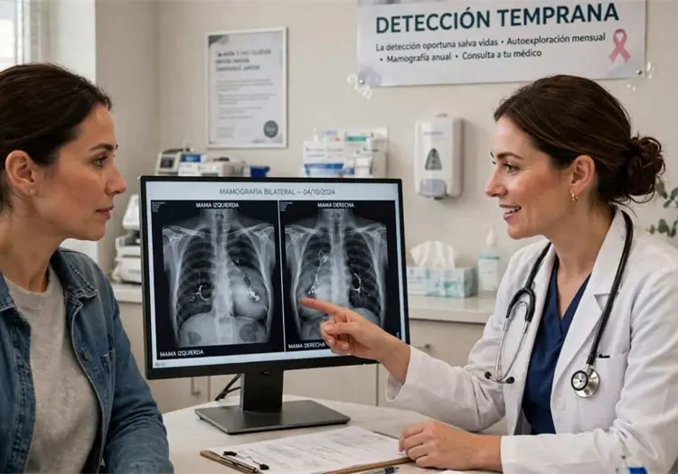 Llama a detección oportuna del cáncer de mama