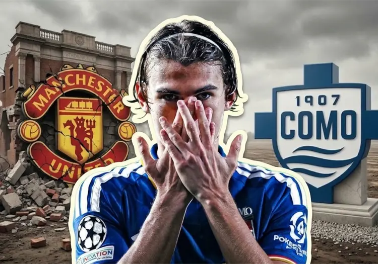 COMO vence al “gigante” europeo Manchester United 4 a 1 en Champions