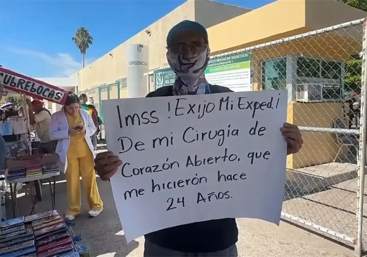 ¿Hasta 5 años? Esto establece el IMSS sobre reclamo de hombre que exige su expediente médico tras 23 años en Obregón