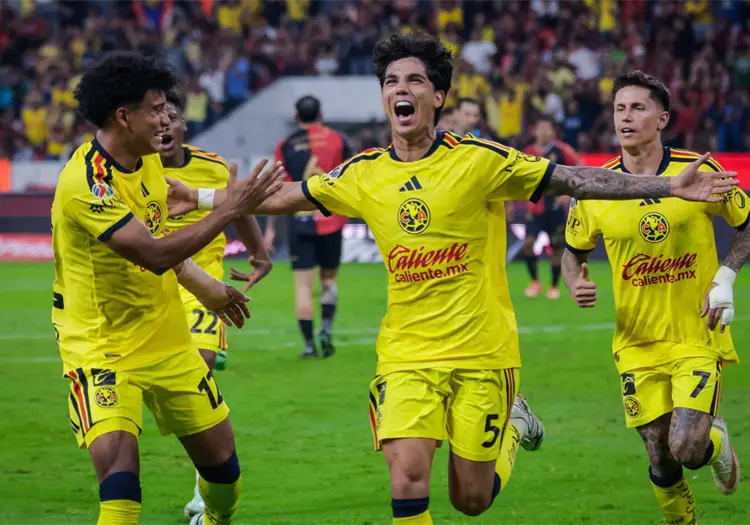 América golea 5-2 al Atlas y reafirma su liderato en el Apertura 2026