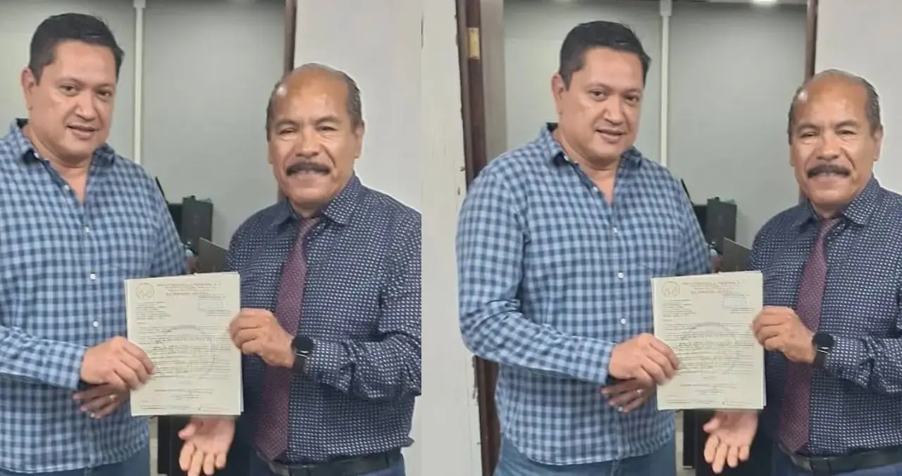Delegado de AMA Sonora entrega oficio a IMTES. Foto: cortesía