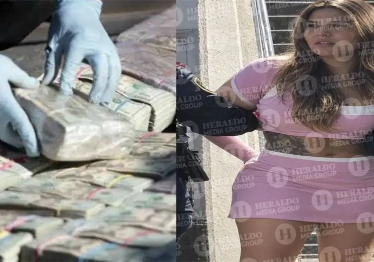 Detienen a la influencer María Fernanda “N” con más de un millón de pesos en efectivo