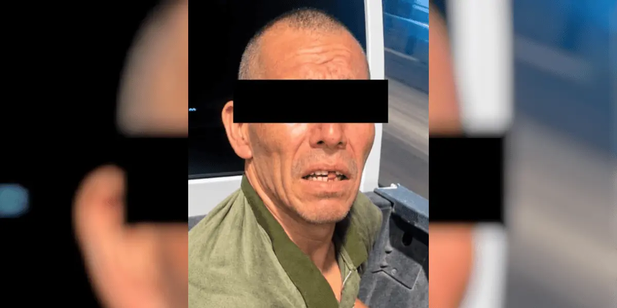 El hombre también fue hospitalizado, ya que también sufrió quemaduras al lanzar aceite a los oficiales. Foto: FGJE Sonora