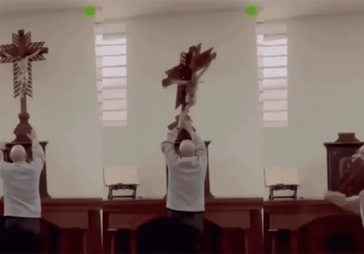 Dios les da sus peores batallas a sus mejores guerreros; otra cruz cae sobre un sacerdote