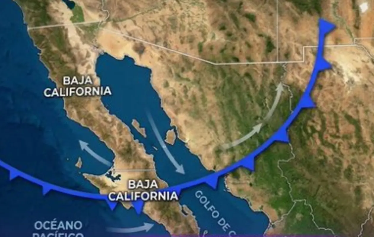 Se informó que las precipitaciones también podrían alcanzar el norte y oeste de Durango, el norte y centro de Sinaloa.