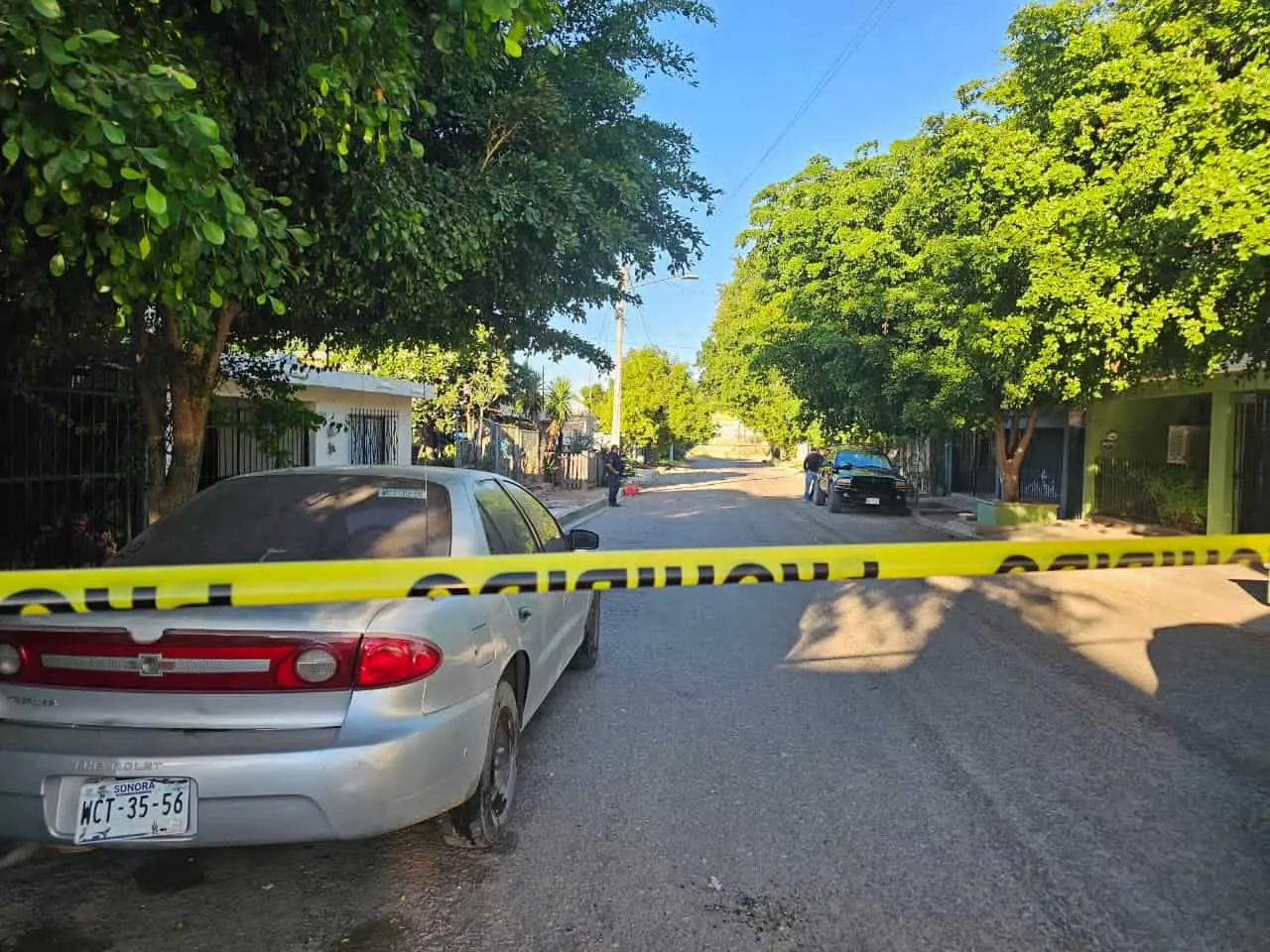 El lugar del hallazgo fue asegurado por las autoridades policiacas