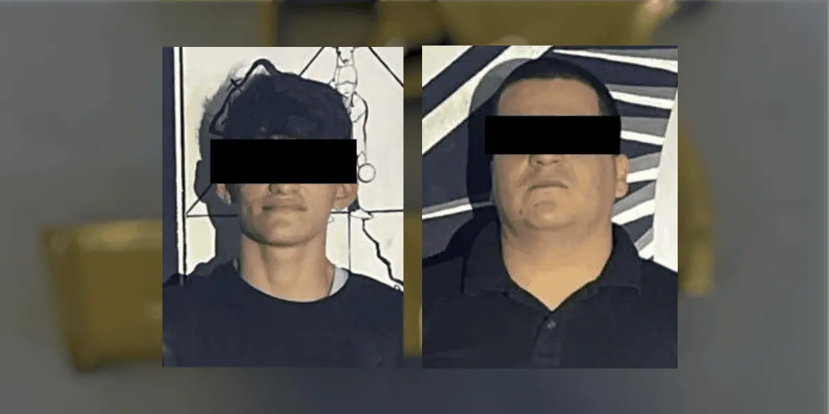 Los sujetos viajaban en un auto a exceso de velocidad cuando fueron detenidos. Foto: SSPC Sonora