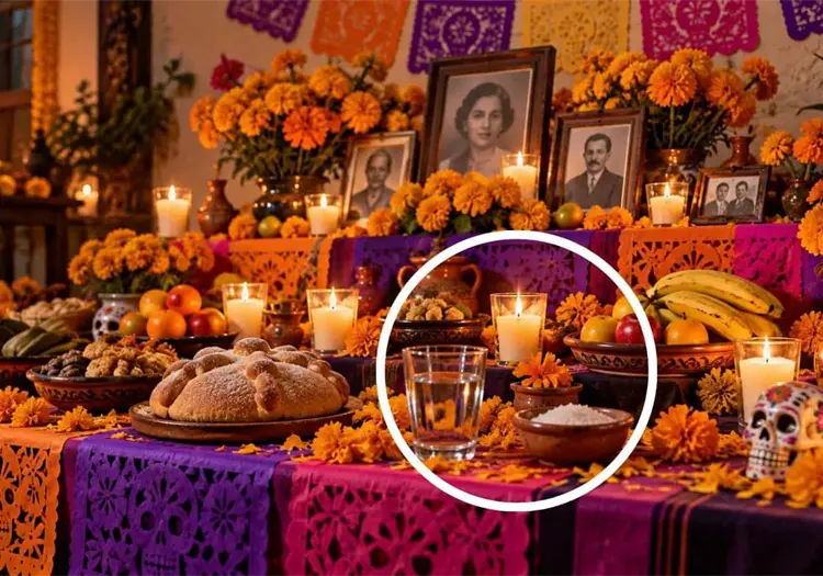Día de Muertos 2026: ¿Por qué nunca deben faltar la sal y el agua en el altar?