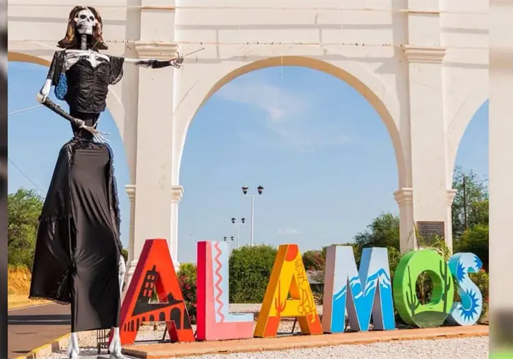 Operativo en Álamos por festivales y Día de Muertos