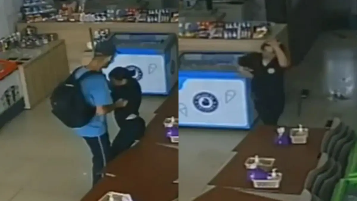 La trabajadora logró quitarle el cuchillo al hombre durante un forcejeo; autoridades investigan el caso y señalan indicios de legítima defensa FUENTES:X