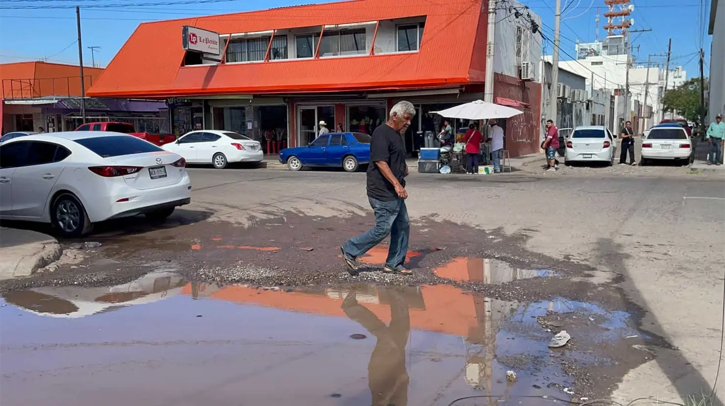 Se espera que las autoridades atiendan esta problemática antes de que concluya el año y que arranquen los trabajos en el primer cuadro de la ciudad. Foto: Francisco Minjares