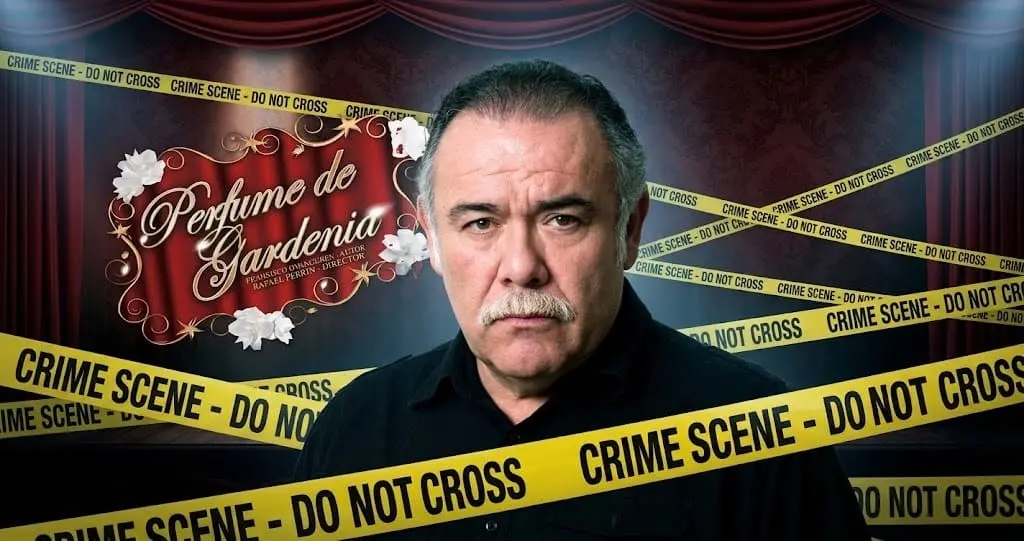 El accidente ocurrió durante el musical Perfume de Gardenia y, hasta el momento, no se ha difundido un informe médico detallado (Créditos: @ChuchoOchoaMx)
