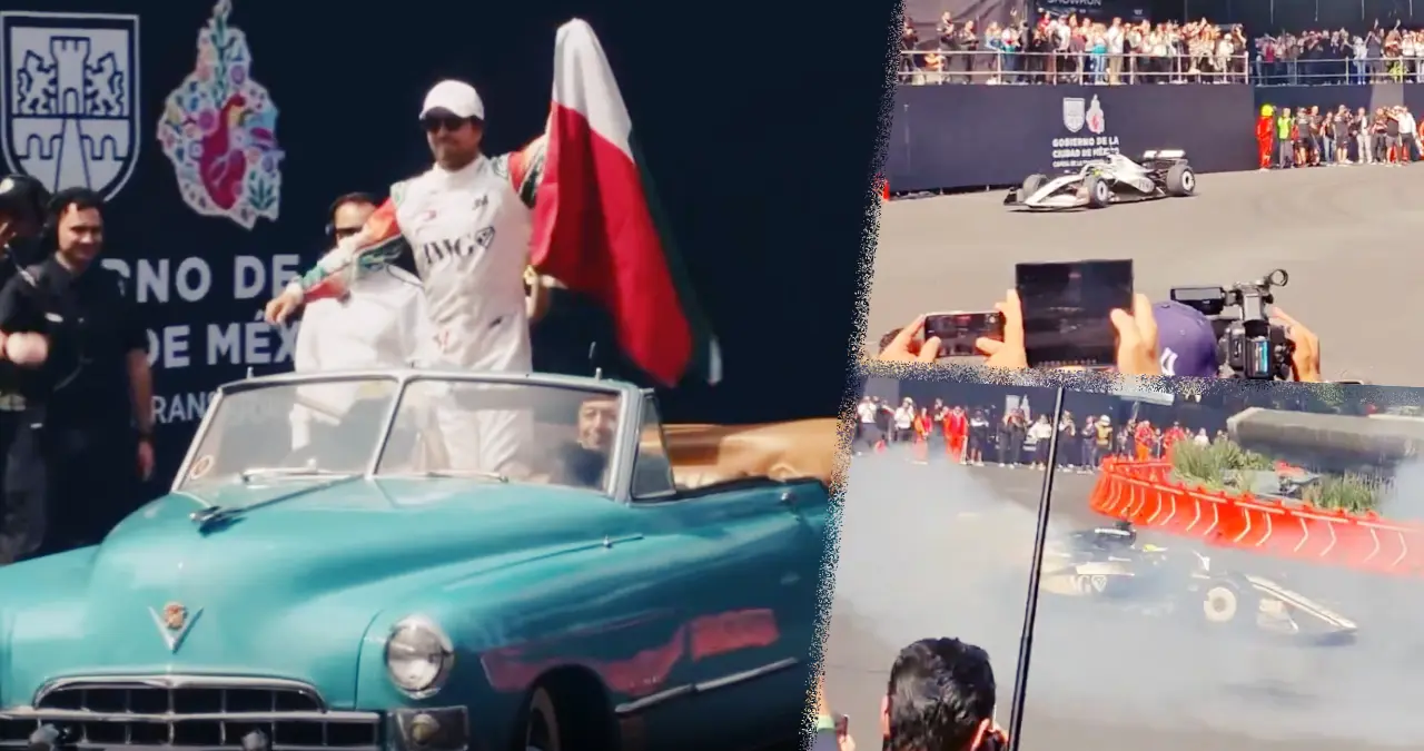 Entre motores, humo y aplausos, los seguidores del automovilismo respaldaron al tapatío mientras Cadillac busca consolidarse en la máxima categoría del deporte (Créditos: X)