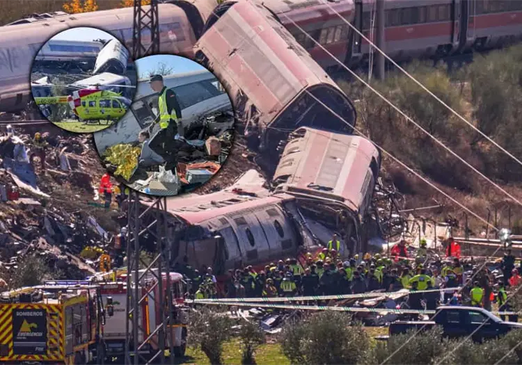 Tragedia en España: Choque de trenes deja 64 muertos; rey Felipe VI lamenta la tragedia