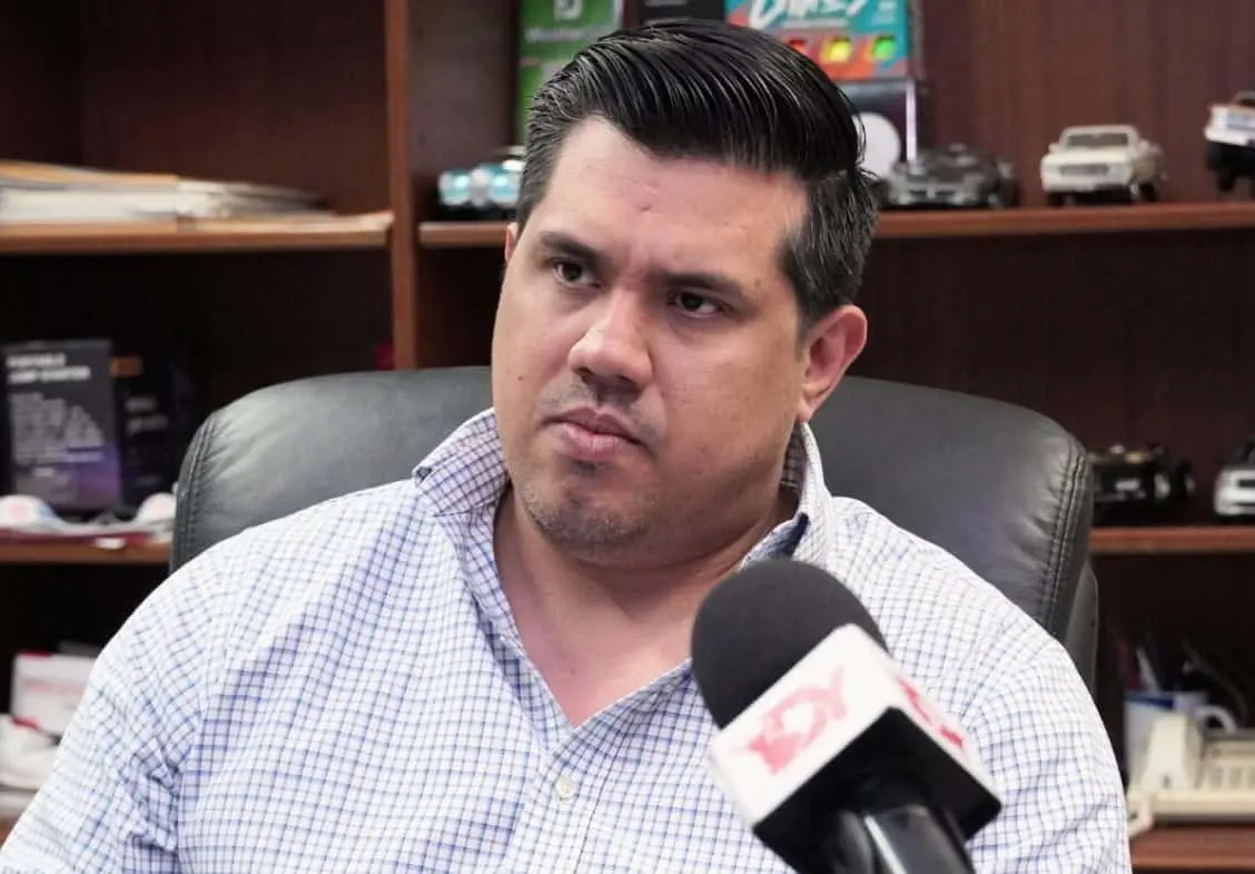 Alan Alberto Chávez, presidente del ISCP. Foto: Diario del Yaqui