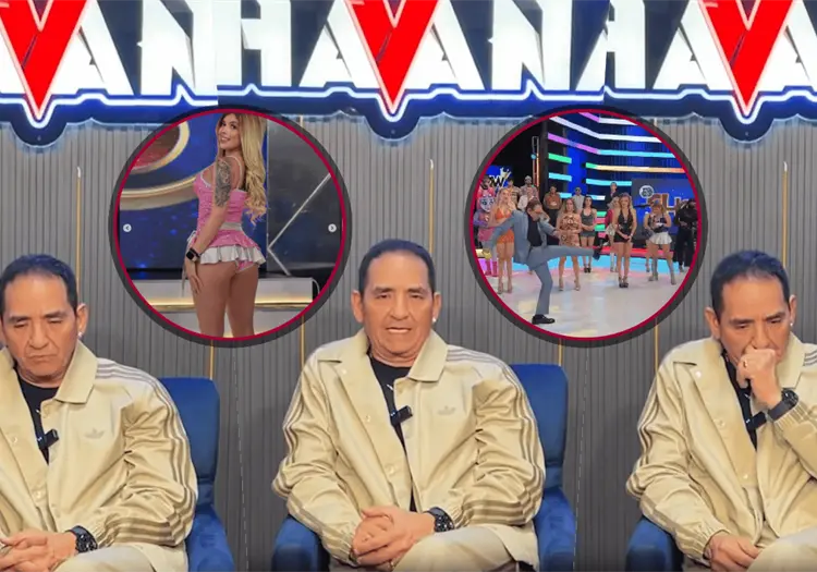 Ernesto Chavana acepta responsabilidad tras golpear a modelo en programa en vivo