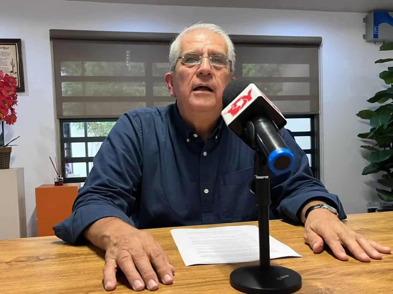 Romeo Angulo Gutiérrez, especialista en temas de sehguridad social. Foto: Diario del Yaqui